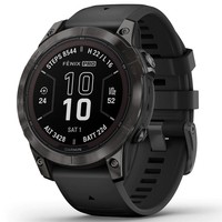 Фото Смарт-часы Garmin Fenix 7 Pro Sapphire Solar Edition Carbon Grey DLC Titanium with Black Band 010-02777-11