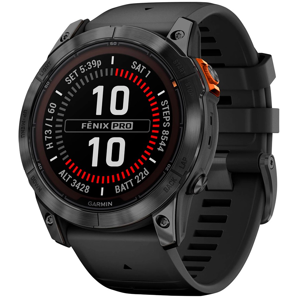 Смарт-часы Garmin fenix 7X Pro Solar Edition Slate Gray with Black Band 010-02778-01 video