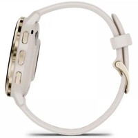 Смарт-часы Garmin Venu Venu 3S Soft Gold Stainless Steel Bezel with Ivory Case and Silicone Band 010-02785-04