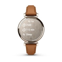 Смарт-часы Garmin Lily 2 Classic Cream Gold with Tan Leather Band 010-02839-02