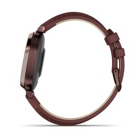 Фото Смарт-часы Garmin Lily 2 Classic Dark Bronze with Mulberry Leather Band 010-02839-03