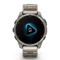 Фото Смарт-часы Garmin Fenix 8 Amoled 47 мм Sapphire Titanium with Vented titanium bracelet 010-02904-40